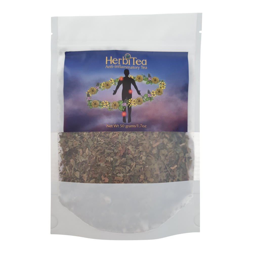 HerbiTea Anti-Inflammatory Tea Front 50g